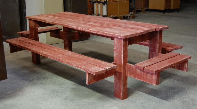 Table et Bancs n°4