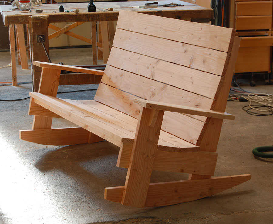 Rocking-chair 3 places